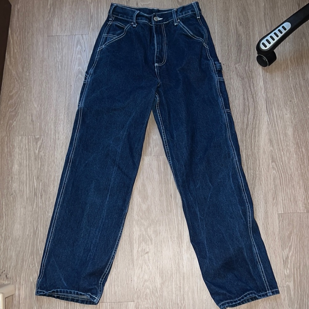 Brandy Melville Dark Wash Carpenter Jeans